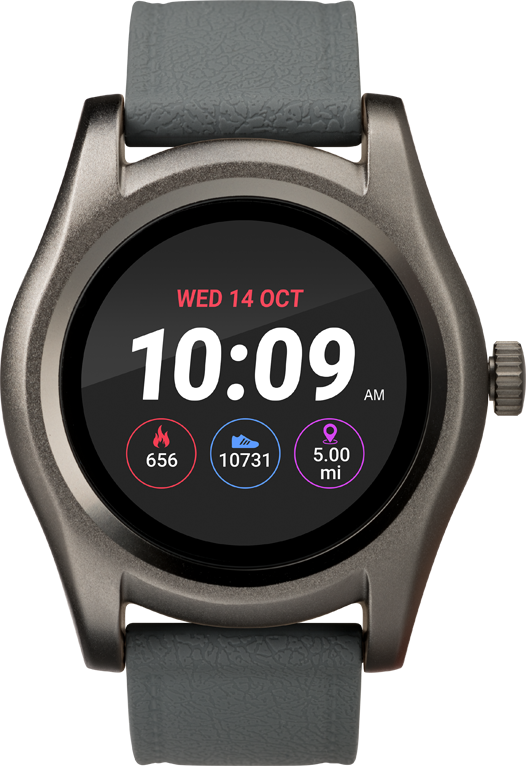 Timex iConnect Round Smartwatch Grey