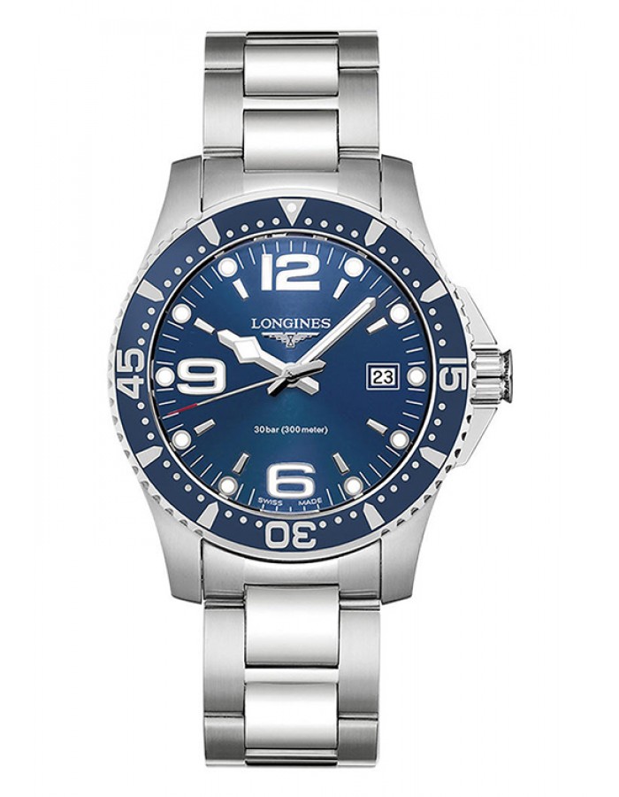 Longines  Hydro Conquest Blue By Malabar Watches