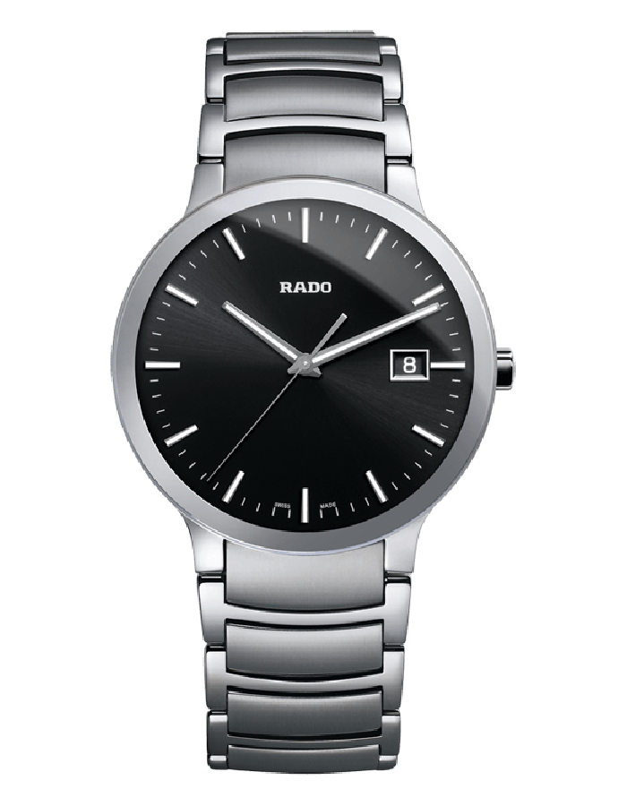 Rado Centrix Black Steel By Malabar Watches