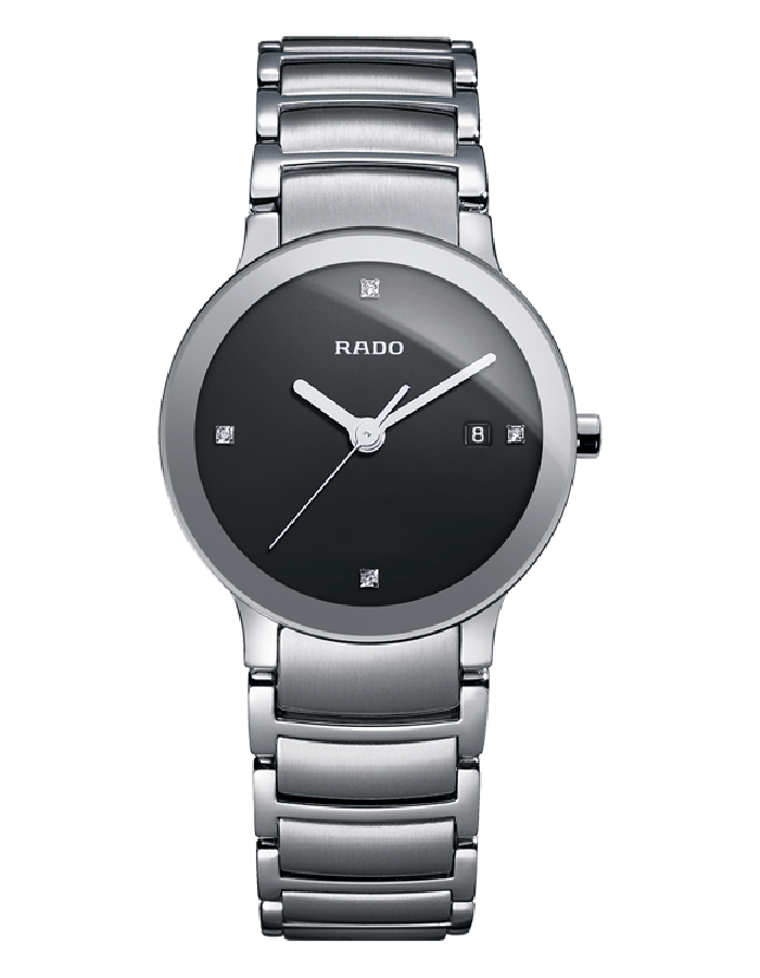 Rado Centrix Black Steel By Malabar Watches