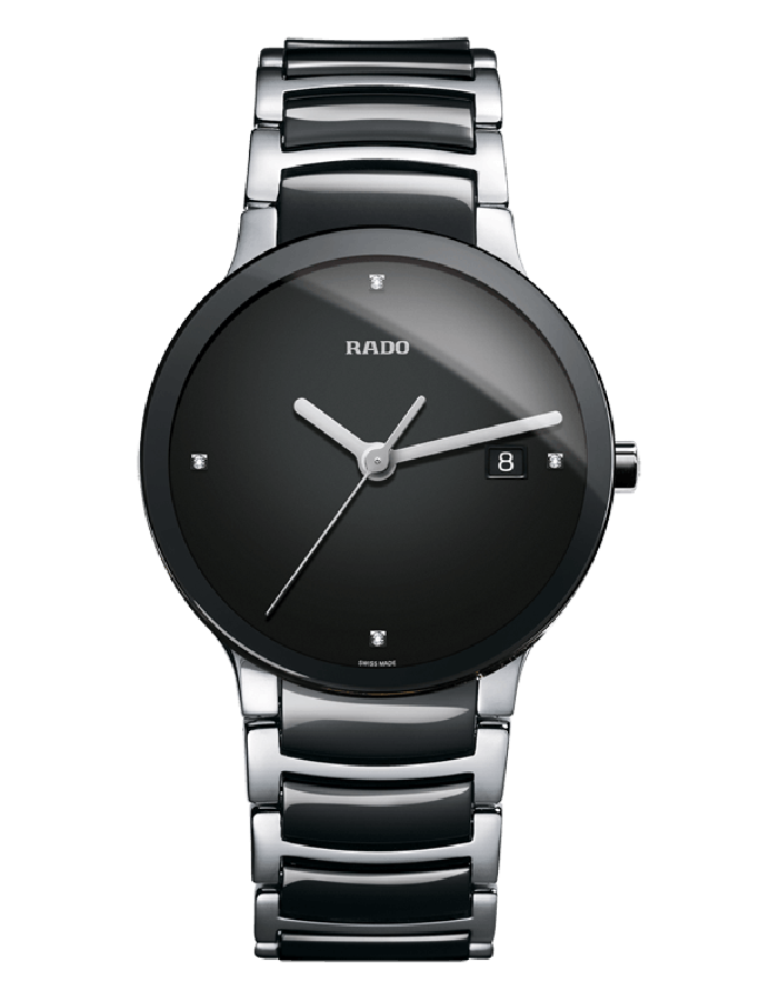 Rado Centrix Black Ceramic By Malabar Watches