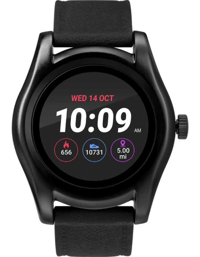 Timex iConnect Round Smartwatch Black