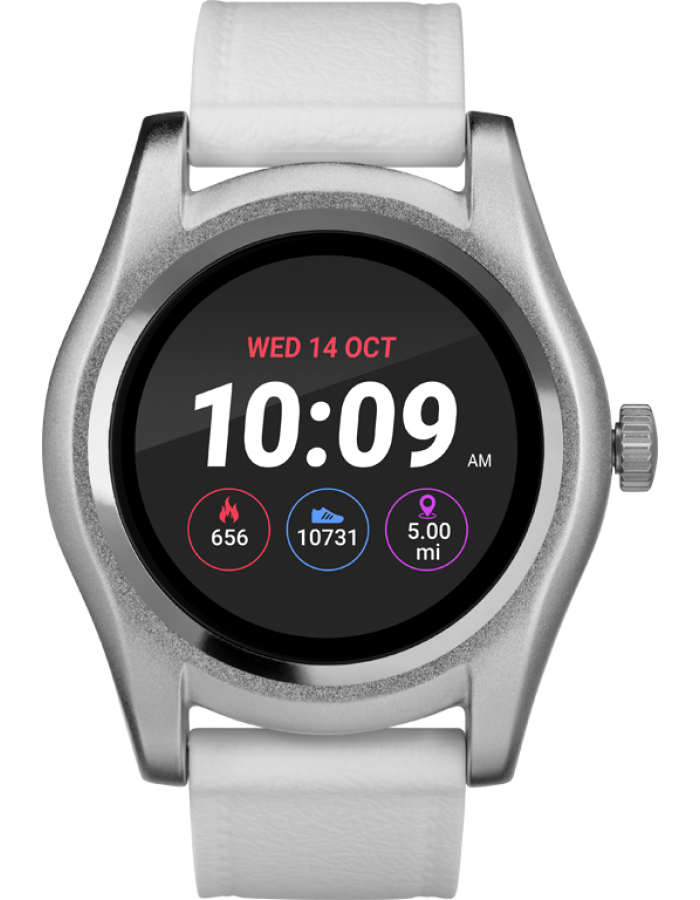 Timex iConnect Round Smartwatch White 